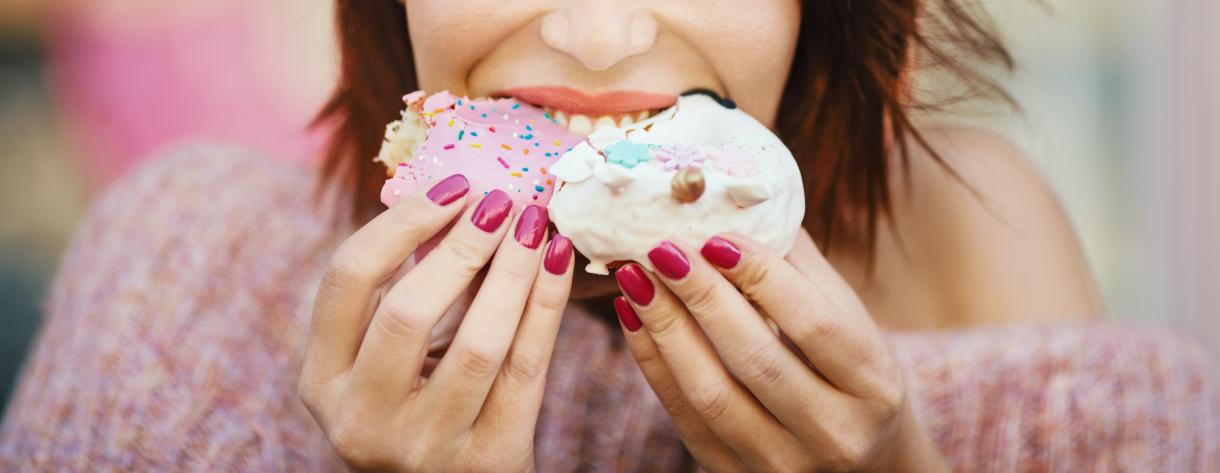 Eating cupcakes